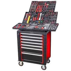 Kinbox 455 Piece BMC Banes de mano Professional Hand Taild Tool Tool Kit admite la personalización