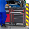 Carro de herramientas integrado Kinbox de 147 piezas: organización todo en uno, listo para trabajar